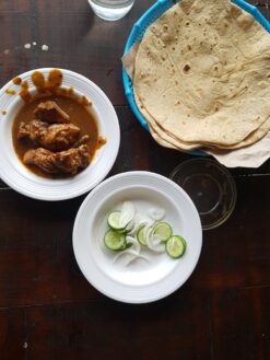 Home-made Achar Gosht by Uswa Delight was served to WordPress freelancer via Foodpanda on Tuesday, 18 January, 2024, at The e-Earn PITB Co-Workspace Faisalabad.