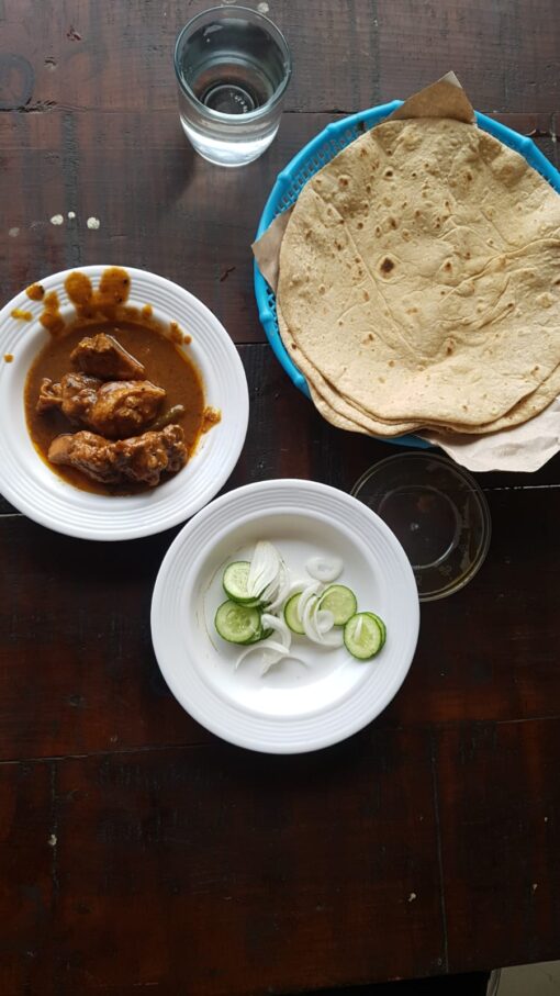 Home-made Achar Gosht by Uswa Delight was served to WordPress freelancer via Foodpanda on Tuesday, 18 January, 2024, at The e-Earn PITB Co-Workspace Faisalabad.
