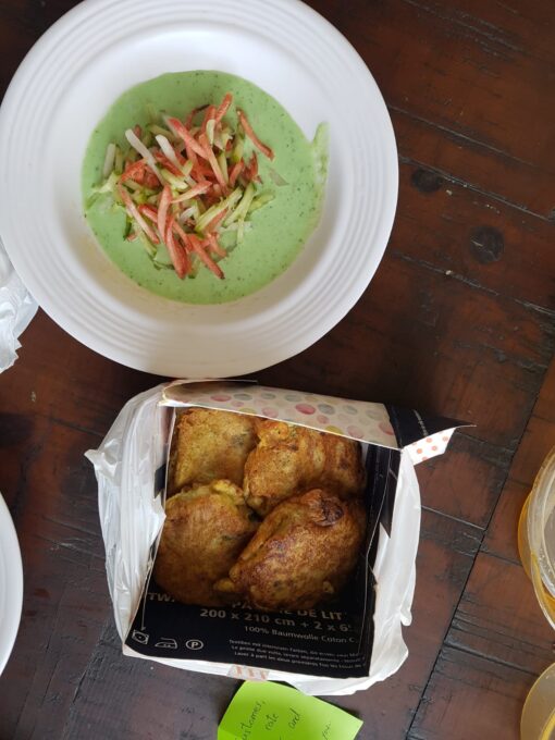 Home-made Chicken shami kabab by Uswa Delight was served to WordPress freelancer via Foodpanda on Saturday, 17 February 2024, at The e-Earn PITB Co-Workspace Faisalabad.