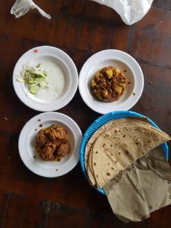 Home-made Mix Vegetables by Uswa Delight was served to WordPress freelancer via Foodpanda on Thursday, 25 January, 2024, at The e-Earn PITB Co-Workspace Faisalabad.