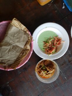 Home-made four Chapatis by Uswa Delight were served to WordPress freelancer via Foodpanda on Friday, 9 February 2024, at The e-Earn PITB Co-Workspace in Faisalabad.