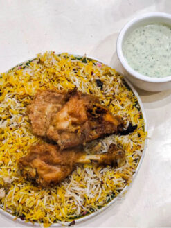 WPKitchen.com delivered its 233rd lunch — a homemade Chicken Biryani prepared by Alishba's Kitchen, served to our WordPress freelancer via Foodpanda on Thursday, April 10, 2025, at Sitara Technology Park, Faisalabad.